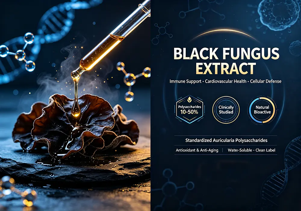 What are the benefits of black fungus extract?